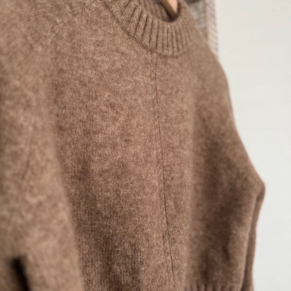 Sezane Sama Jumper in Taupe - Picture 3 of 7